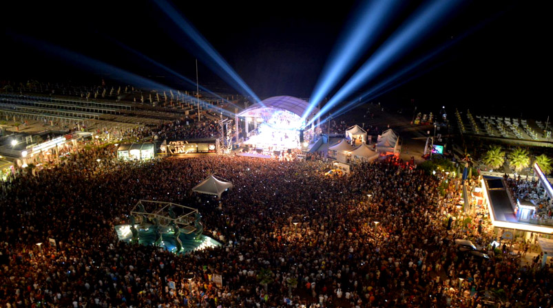 Piazzale Roma a Riccione